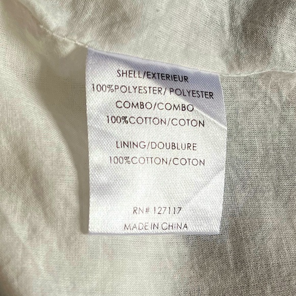 BADGLEY MISCHKA  Lace Chambray Button Down Top - Picture 13 of 14